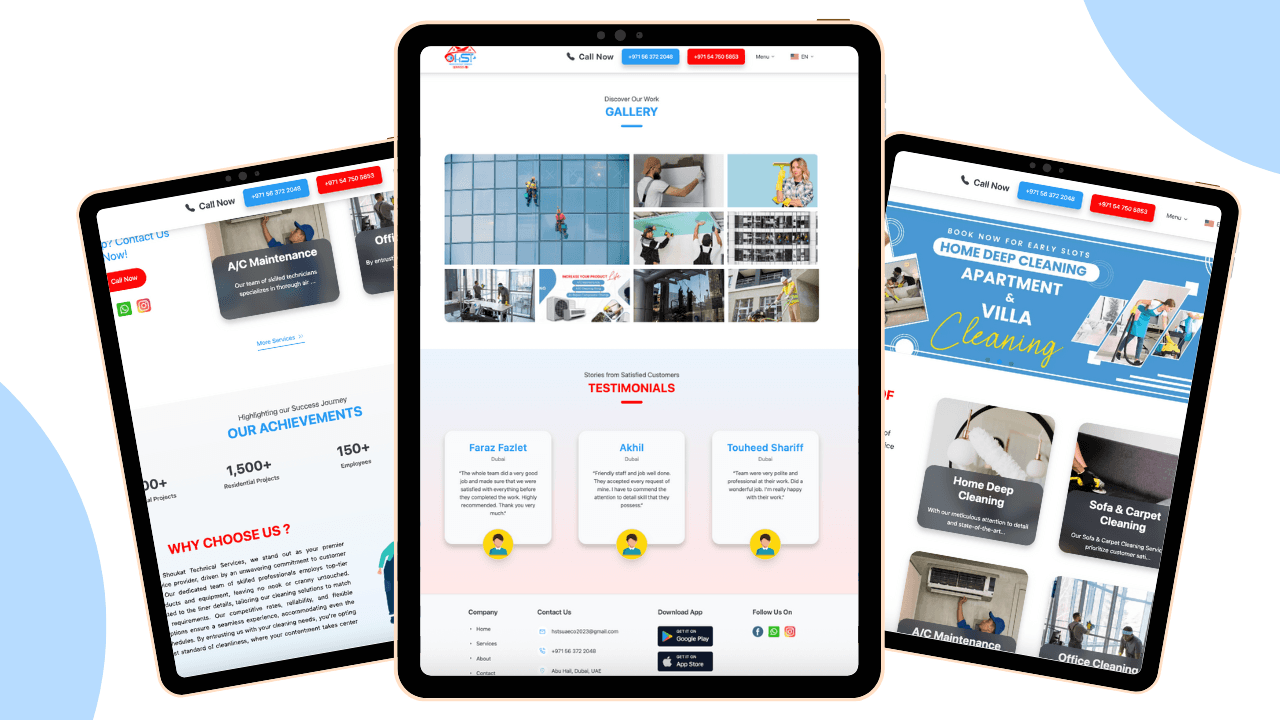 Elevating HST Services’ Online Presence with Multilingual UX & Easy Booking