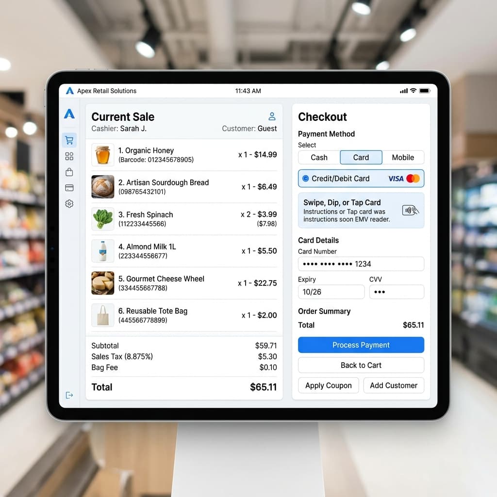 Synergy POS — Cloud-Synced Retail Point of Sale Screenshot 1
