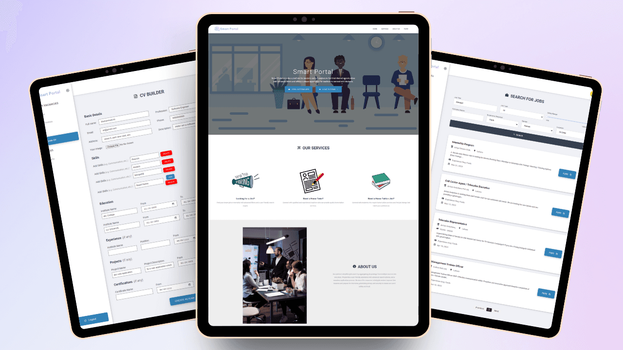 Smart Portal — Empowering Job Seekers & Students